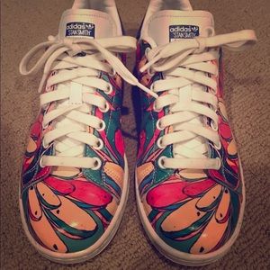 Floral Adidas Stan Smith Sneakers